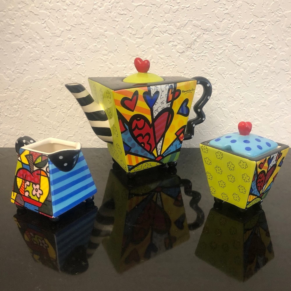 Britto TEAPOT Giftcraft Set